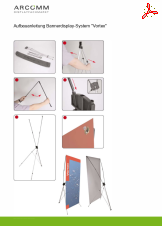 Aufbau Bannerdisplay-System "Vortex"