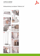 Aufbau Leuchtpylon "Reflecta Lite"