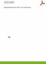 Aufbau Storm Hydro 2 inkl. Bedruckung